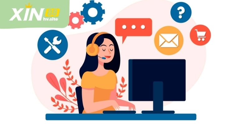 Các kênh liên hệ xin88 hỗ trợ linh hoạt