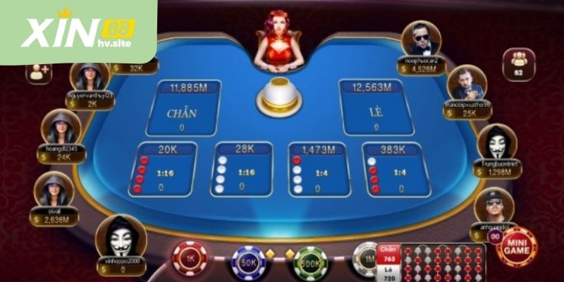 Giao diện xóc đĩa 88 mượt mà, rõ ràng từng kết quả