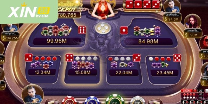 Người chơi áp dụng chiến thuật xóc đĩa 88